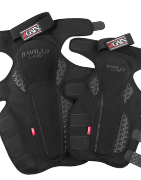 GAIN x R WILLY LAND "PROGRESSION" V2 Knee/Shin Combo Pads GAIN x R WILLY LAND "PROGRESSION" V2 Knee/Shin Combo Pads