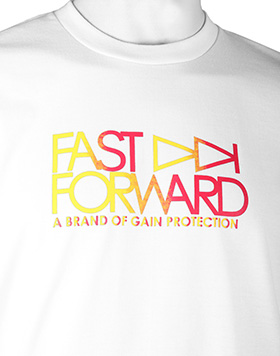 FAST FORWARD Logo T-shirt, white FAST FORWARD Logo T-shirt, white