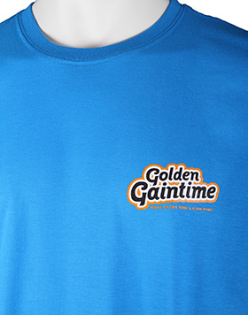 GAIN Protection "GAINTIME" T-shirt, blue GAIN Protection "GAINTIME" T-shirt, blue