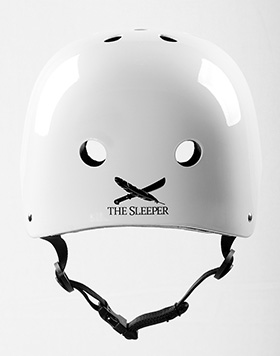 GAIN Protection THE SLEEPER helmet, L-XL, glossy white GAIN Protection THE SLEEPER helmet, L-XL, glossy white