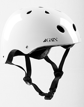GAIN Protection THE SLEEPER helmet, S-M, glossy white GAIN Protection THE SLEEPER helmet, S-M, glossy white