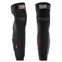 GAIN x R Willy Land Progression V2 Knee/Shin Combo Pads, size 3XS-XXS