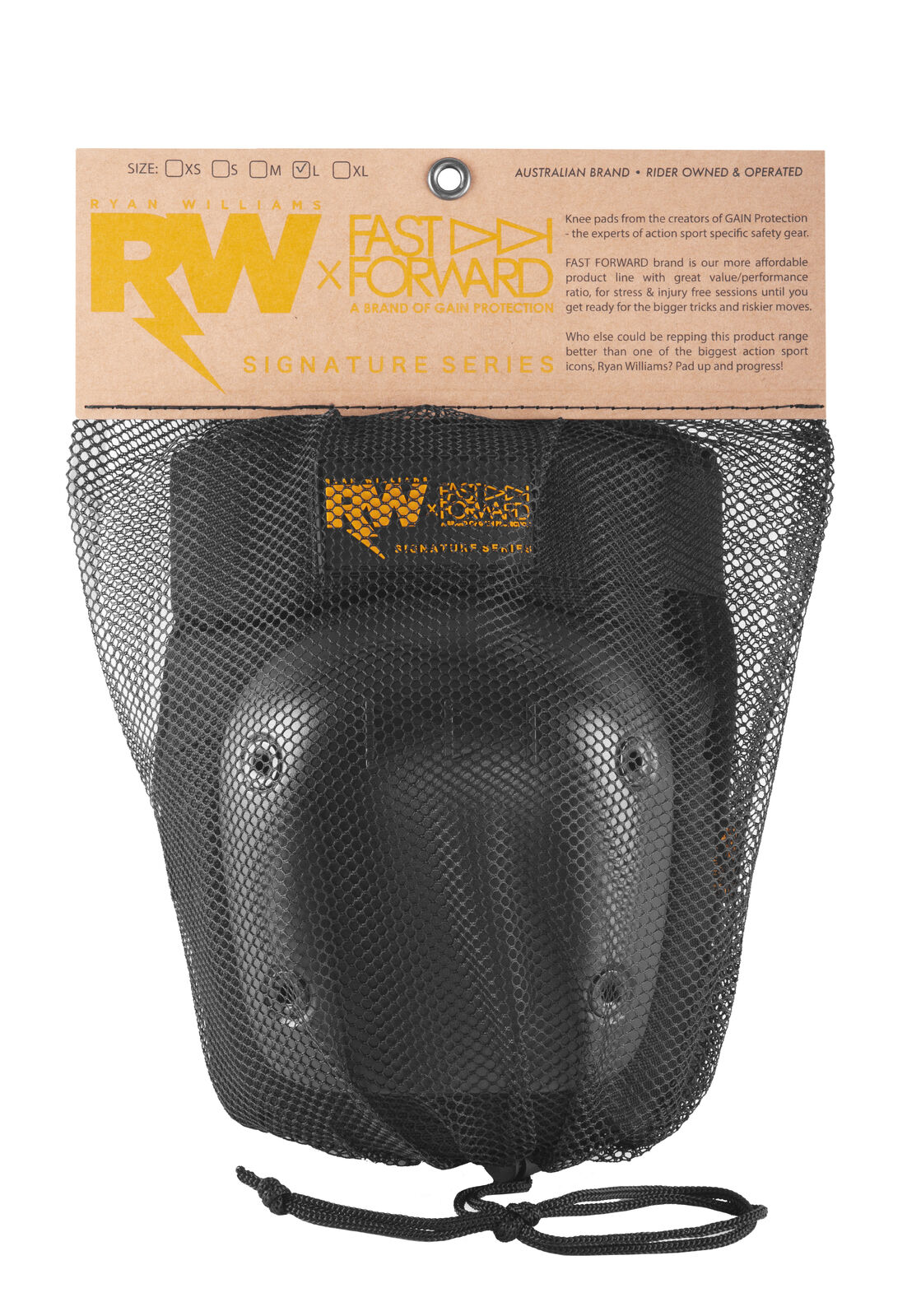 R WILLY x FAST FORWARD Signature Series knee pads