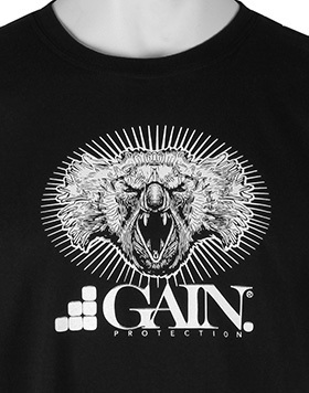 GAIN Protection Dropbear T-shirt Black