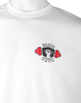 GAIN Protection Gainz Bruh T-shirt White