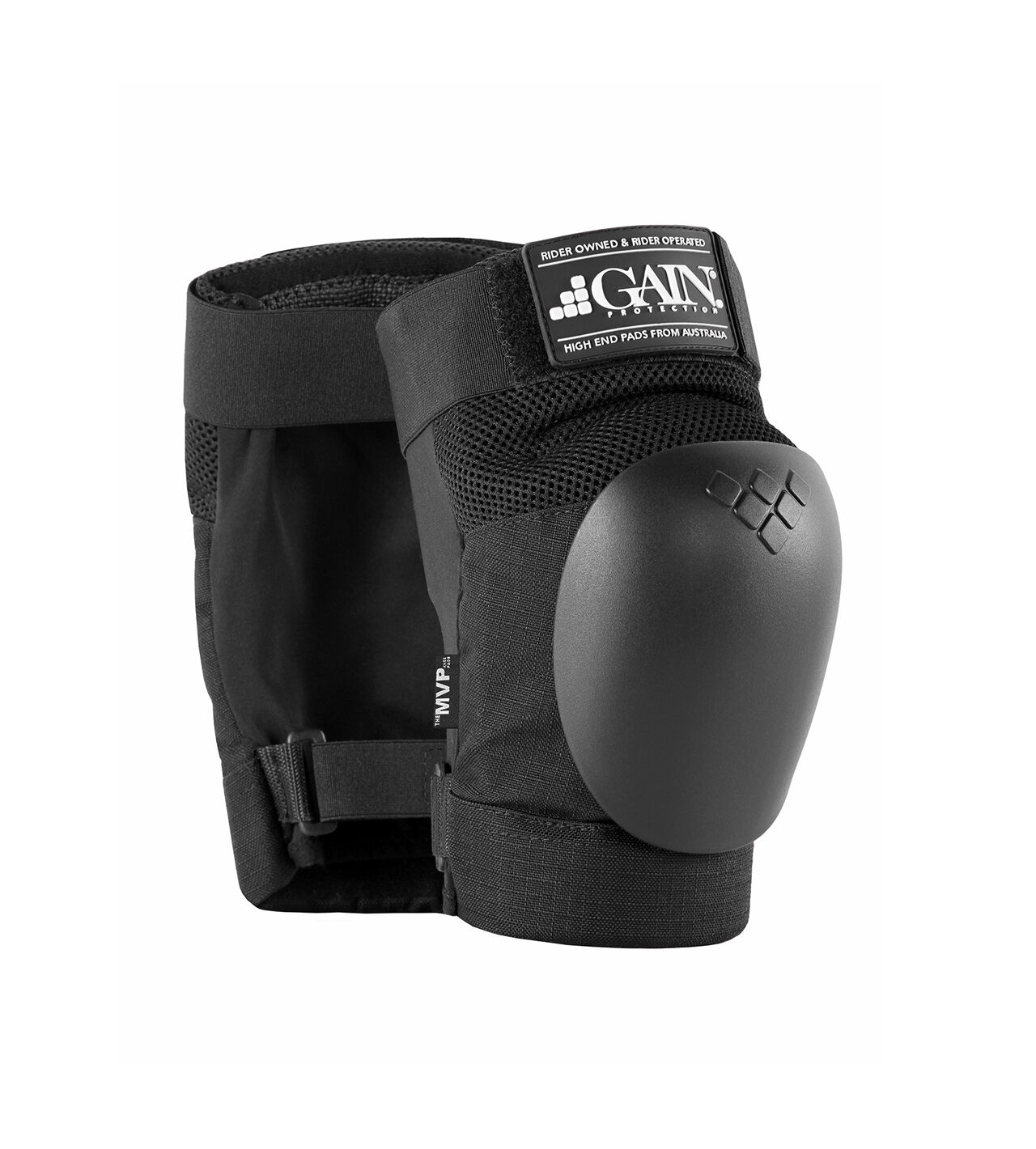 GAIN "The MVP" Knee Pads, w. black caps