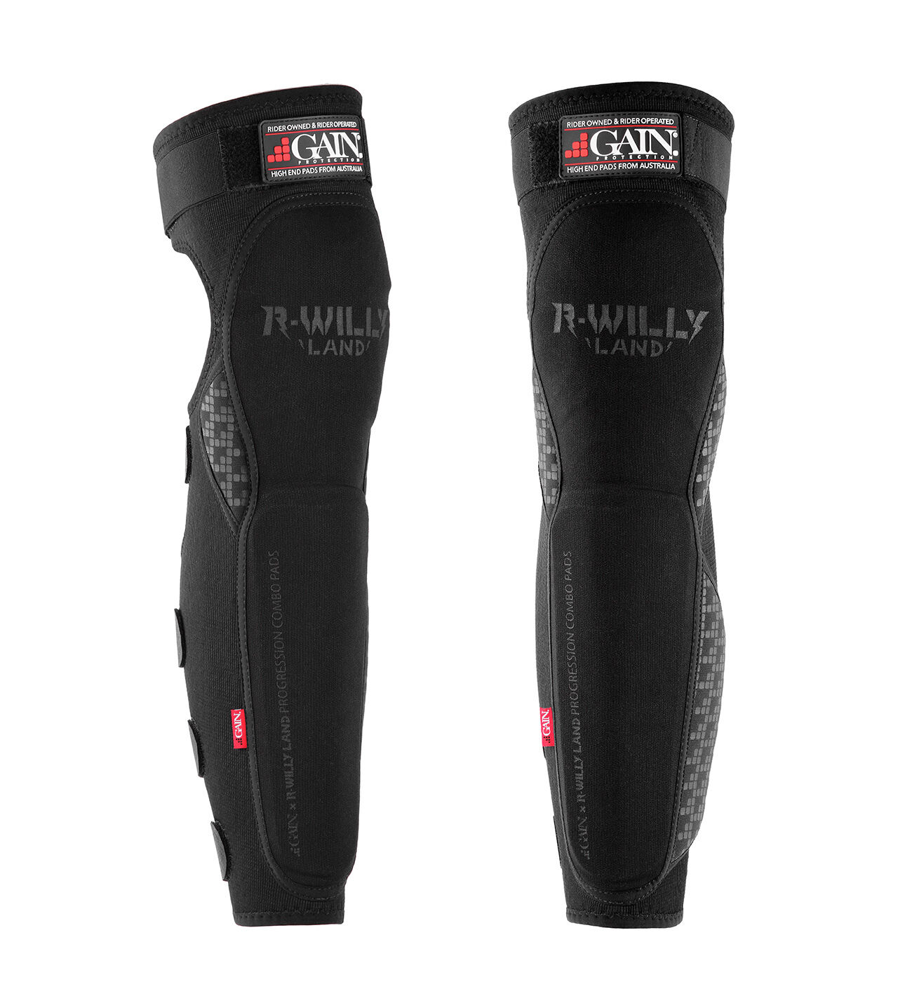 GAIN x R Willy Land Progression V2 Knee/Shin Combo Pads